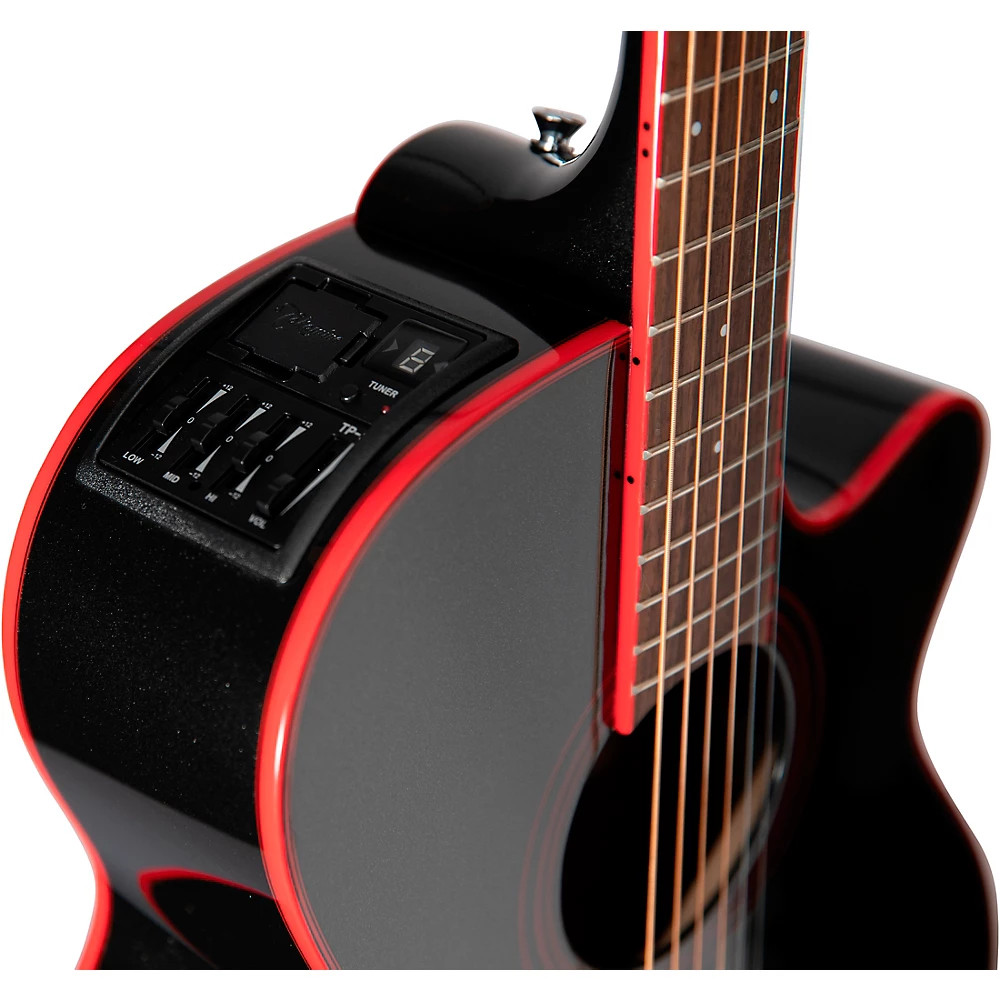 Takamine GF49CE FXC Acoustic-Electric Guitar Cosmic Black 197881456023 RF