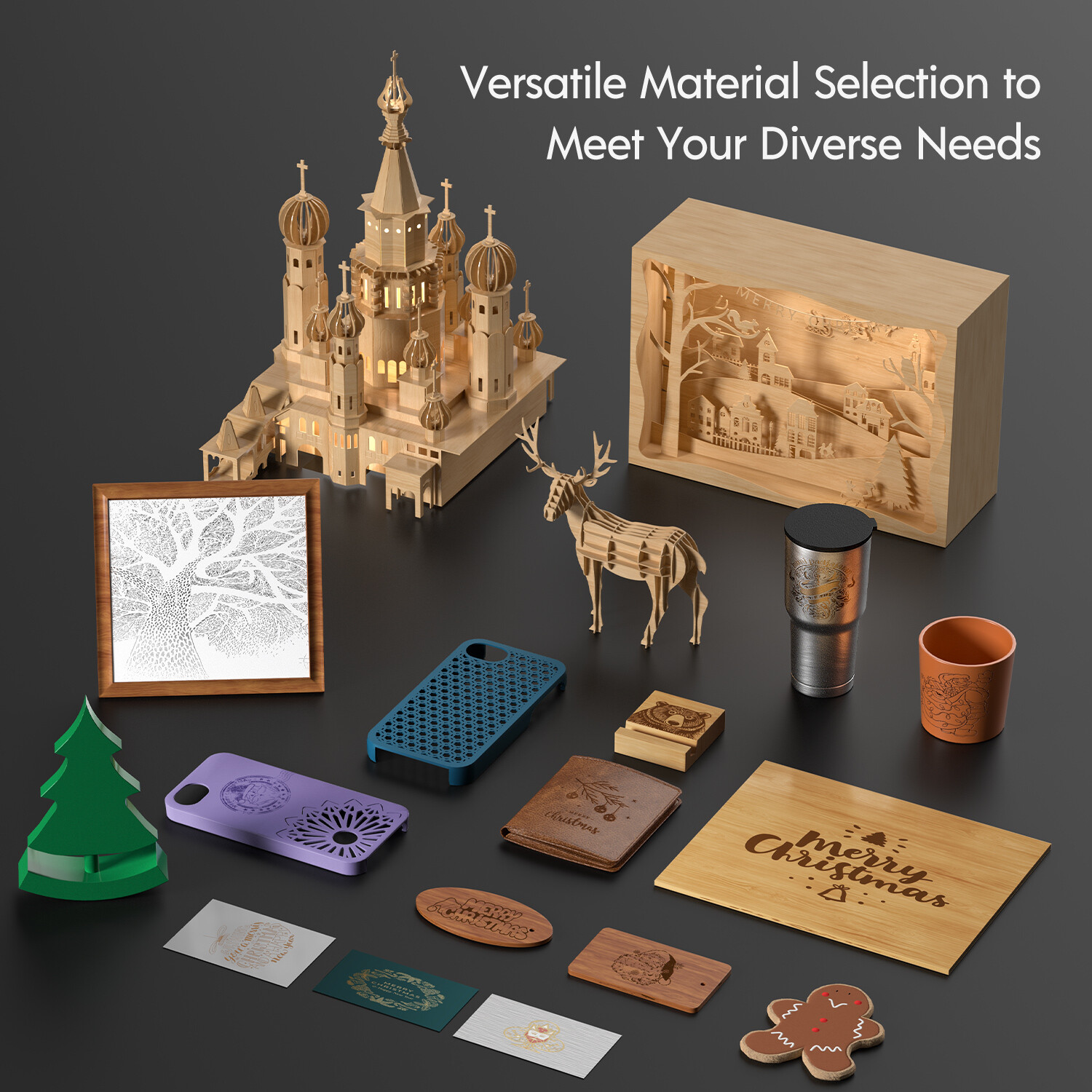 Longer RAY5 20W Laser Engraver Machine w/ 3.5" Touch Screen for DIY Cutting Tool