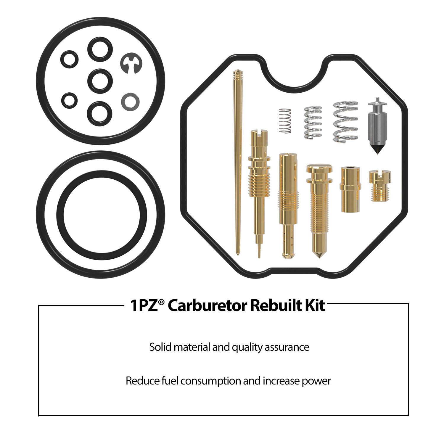 HONDA Carburetor Carb Rebuild Kit ATC200ES ATC200M ATC200X ATC200 BIG RED