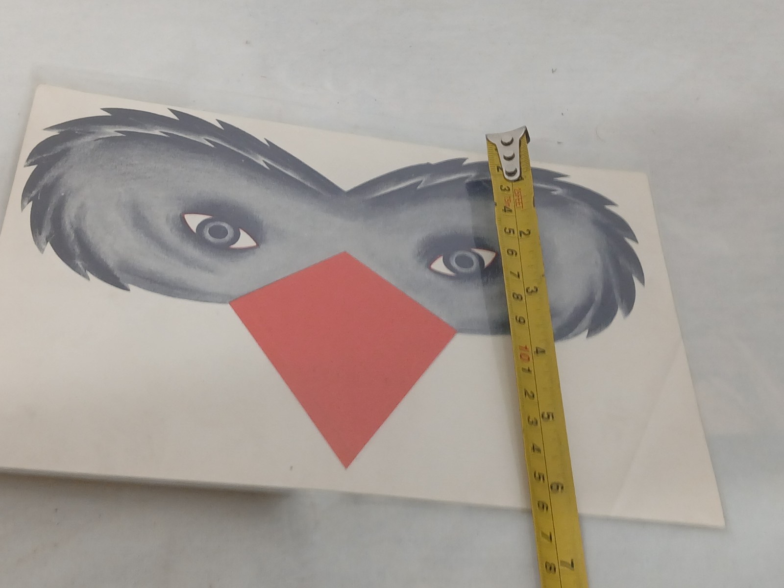 Vintage 1963 Alfred Hitchcock's THE BIRDS Movie Promotional Paper Mask NOS RARE