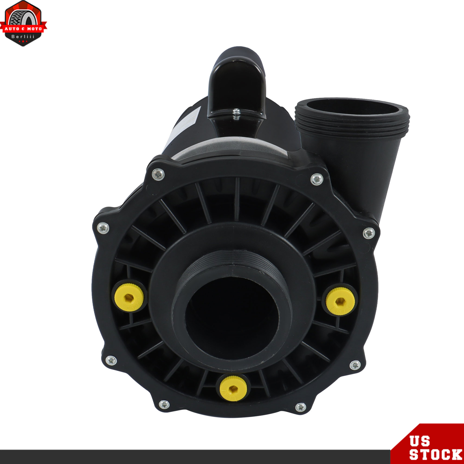 3721621-1D Plastics Executive 56 Frame 4 HP Spa Pump, 230-Volt Swimming Hot Tubs