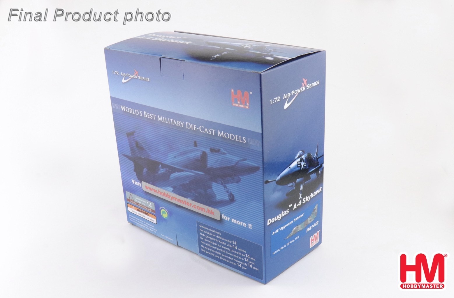 Hobby Master 1/72 A-4E Skyhawk Aggressor Scheme 151118, VA-43, US Navy HA1442
