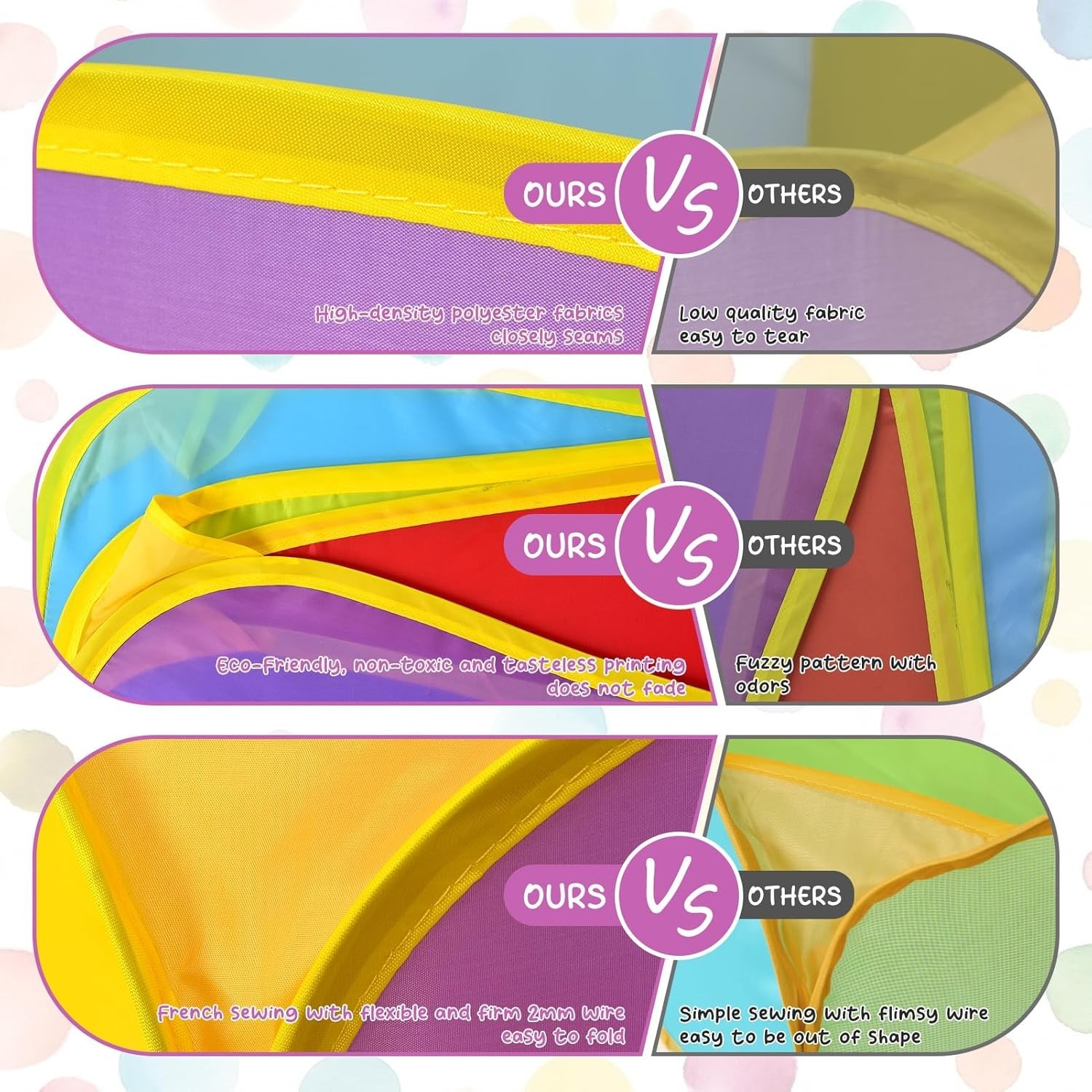 Creative Play Zone: Extra Large Multicolor Toddler Ball Pit with Storage Bag