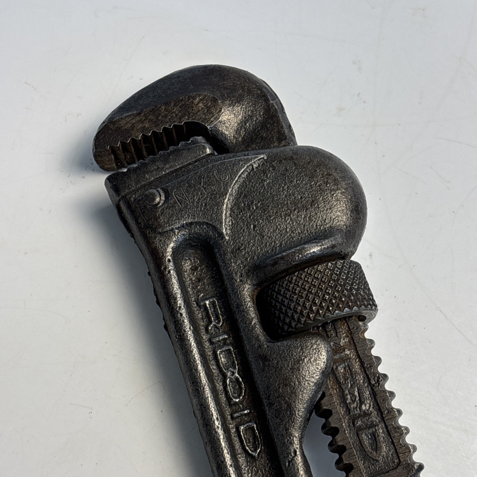 Vintage RIDGID 8” Pipe Wrench PAT PEND’G N.Y.C. USA