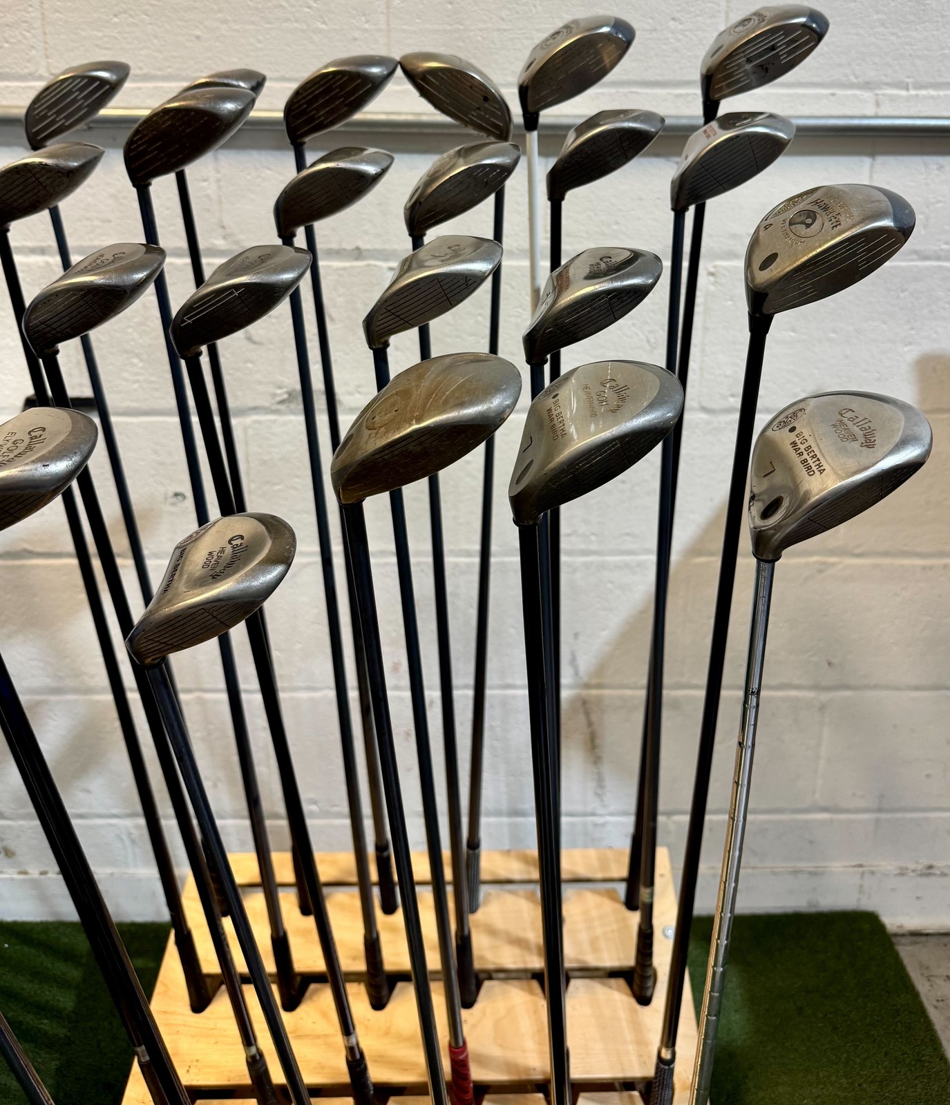 Wholesale Lot of 45 Golf Clubs - Callaway Big Bertha Woods - Mixed Flexes/Lofts