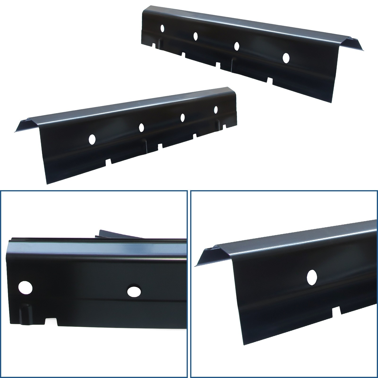 Steel Pair of Rocker Panel & Cab Corners for 2014-2018 Chevy GMC Crew Cab Pickup