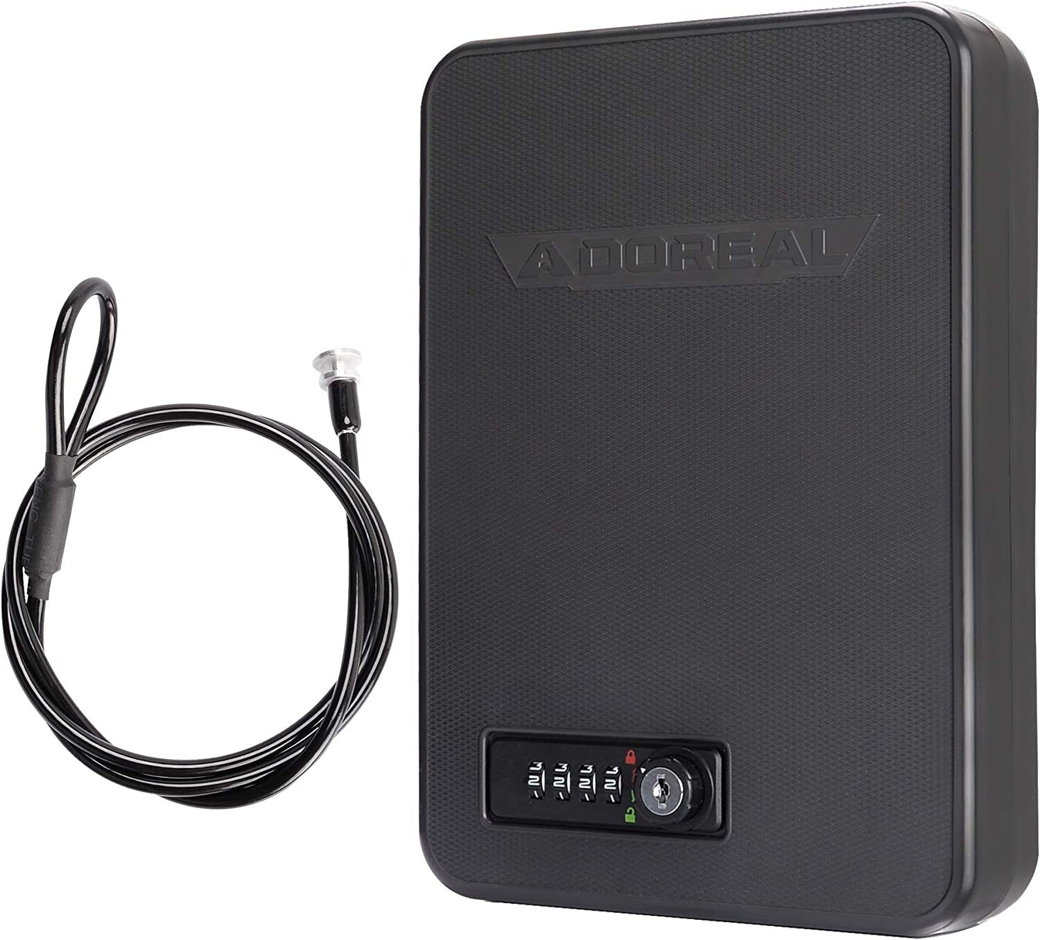 Gun Safes for Pistols, Small Pistol Safe Portable Safe Plastic Car Travel Safe