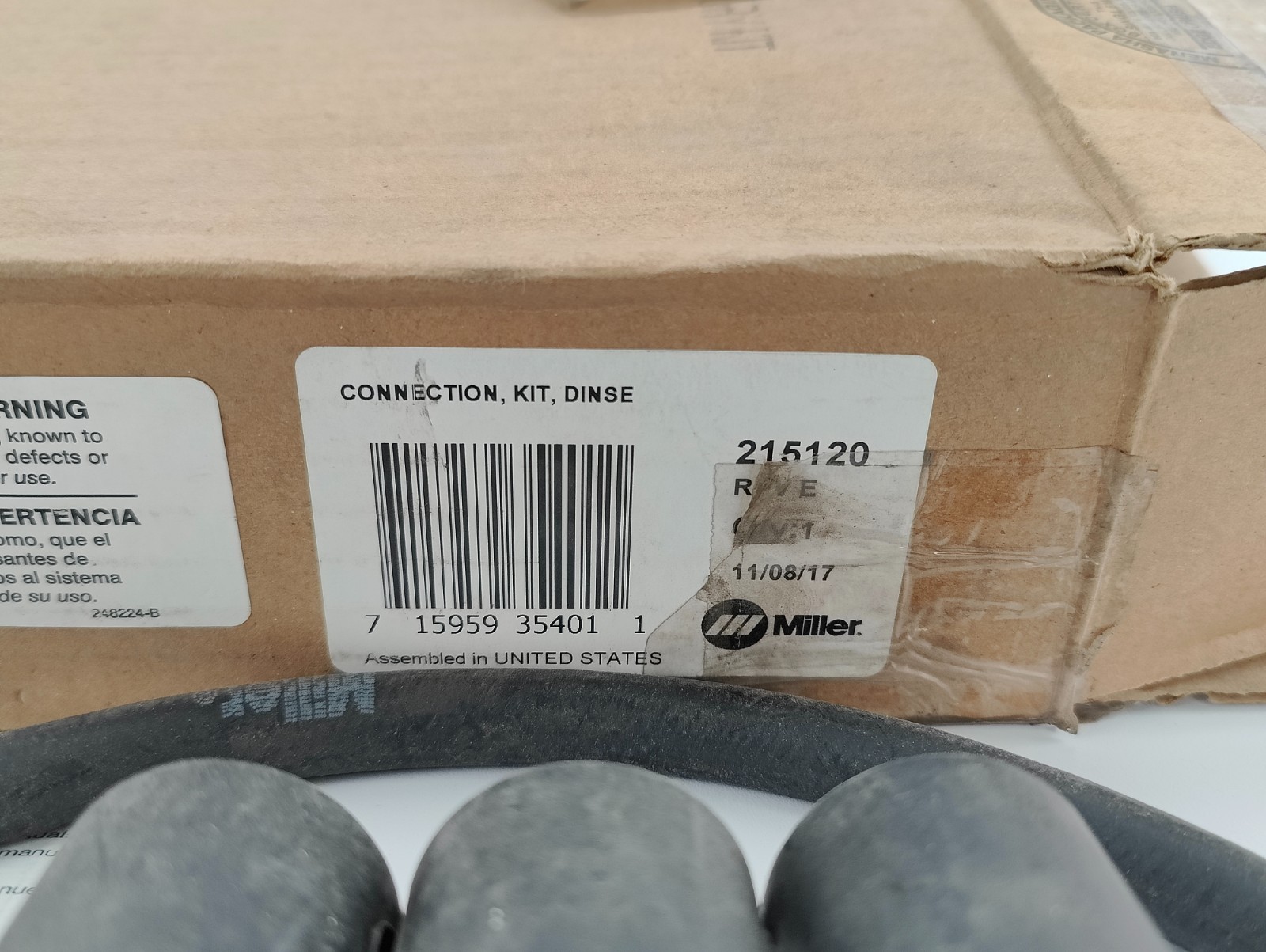 NEW Miller Connection Kit DINSE 215120