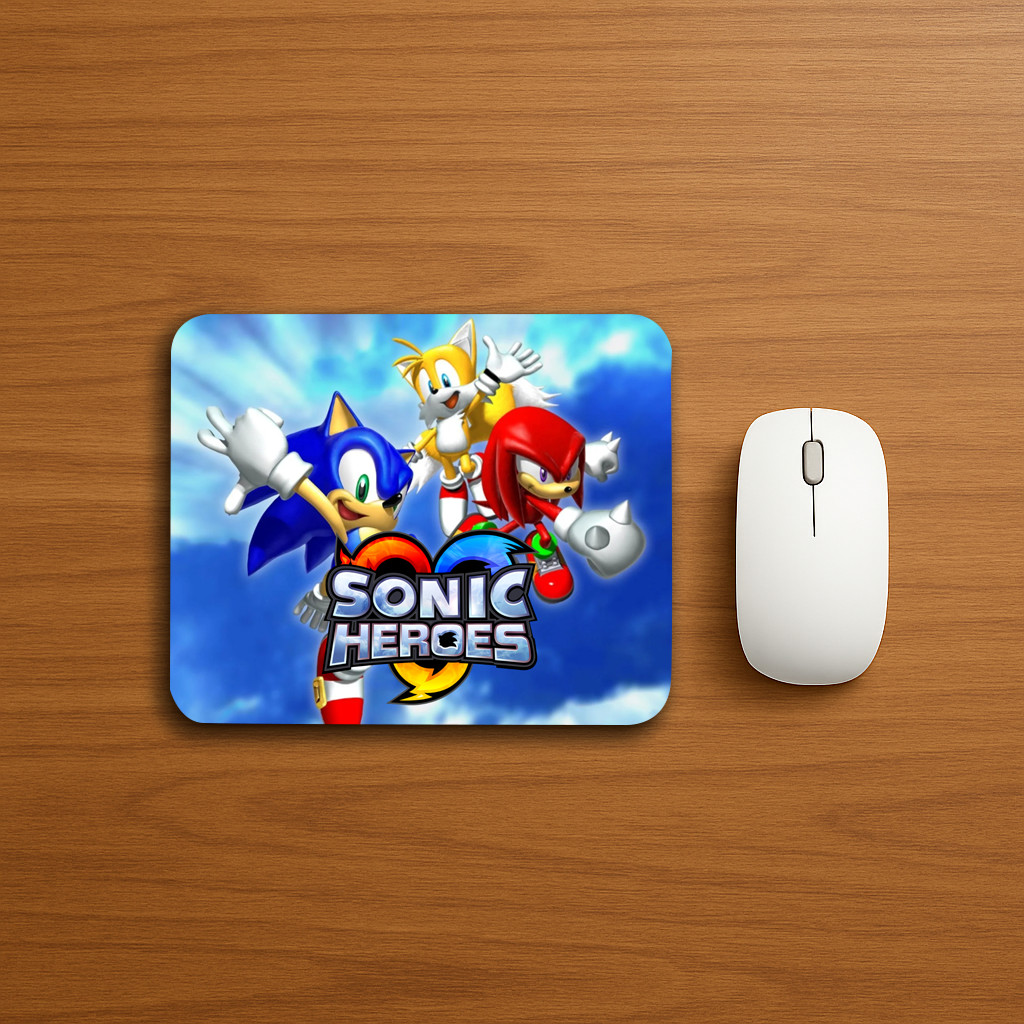 Sonic Heroes Mouse Pad – Retro Video Game Computer Mouse pad