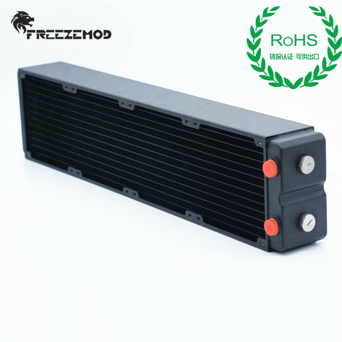 FreezeMod 120mm 240mm 360mm 480mm Copper Radiator 65mm Thick G1/4 Water Cooling