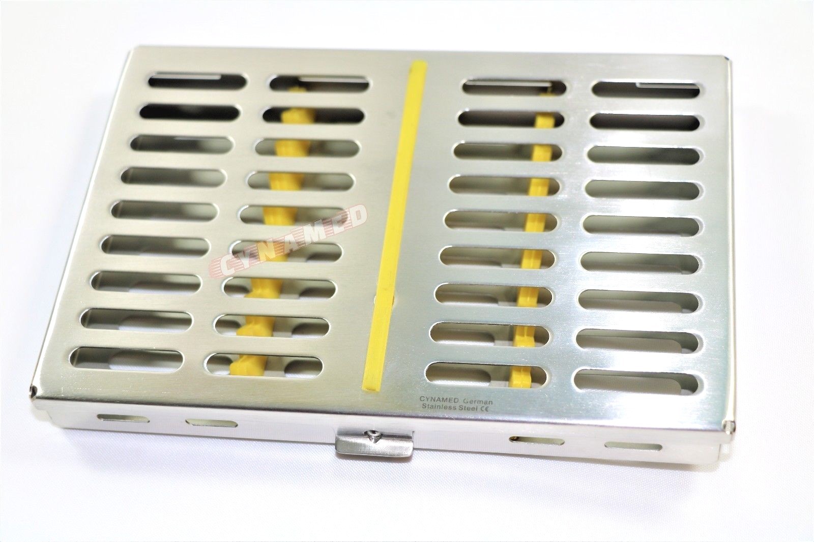 10 GERMAN DENTAL SURGICAL AUTOCLAVE STERILIZATION CASSETTE BOX 7.25"LX 5"W X0.75