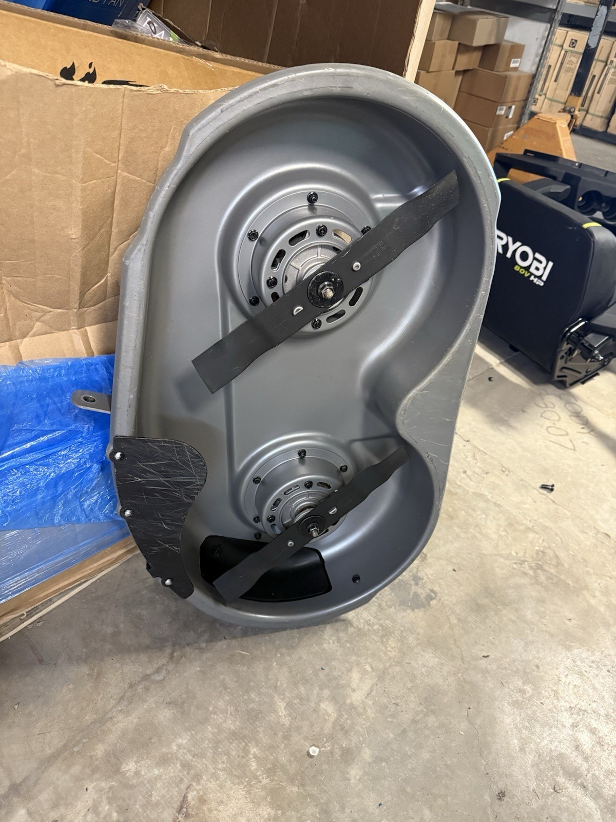 Deck Blade Motor for Ryobi 30" Z30Li 80v Zero Turn Mower