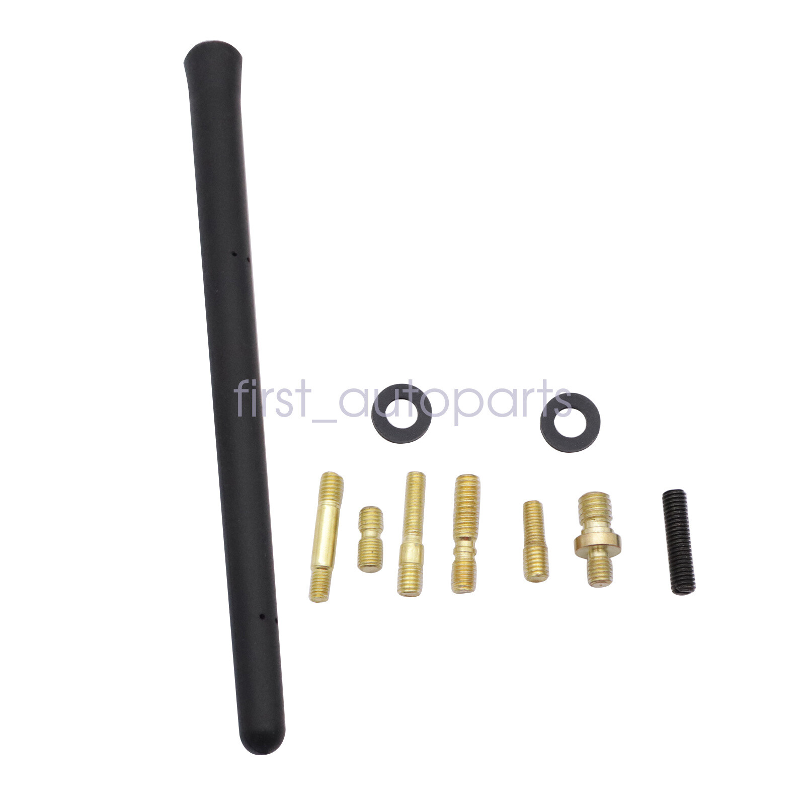 7" Universal Short Car Auto Antenna AM/FM Radio Aerial Whip Black