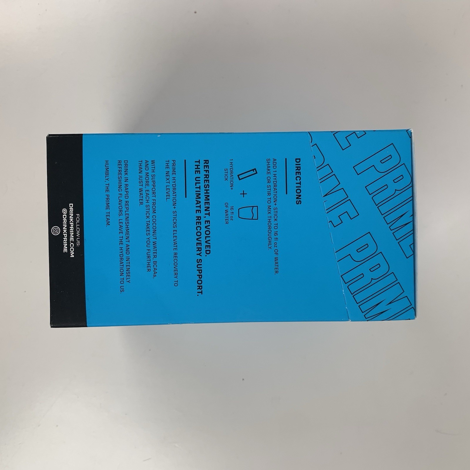 (5) Prime Hydration + Sticks BLUE RASPBERRY 75 Sticks Total READ