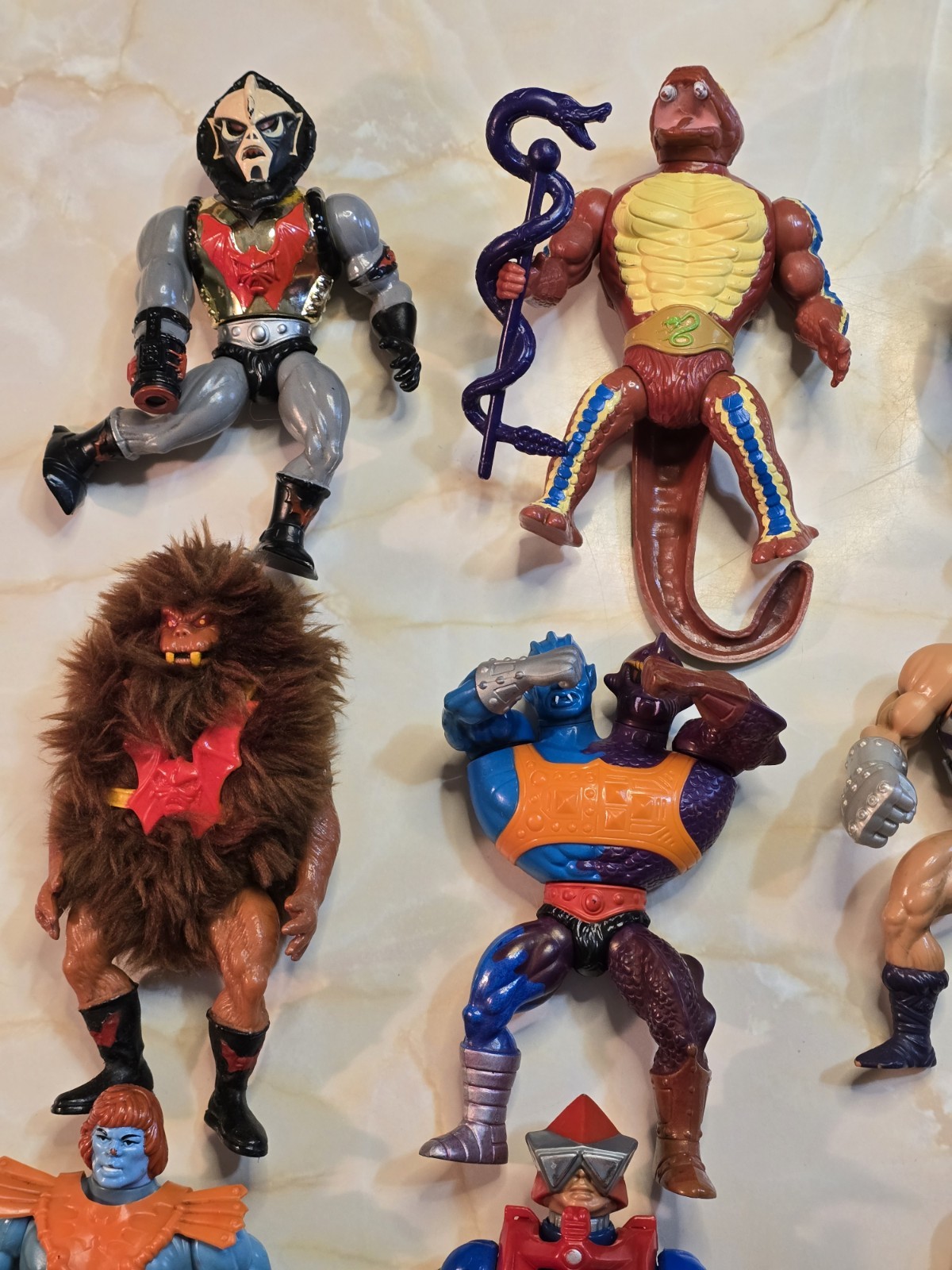 Lot Of 21 MOTU Action Figures w/ Some Accessories Original Vintage He-Man