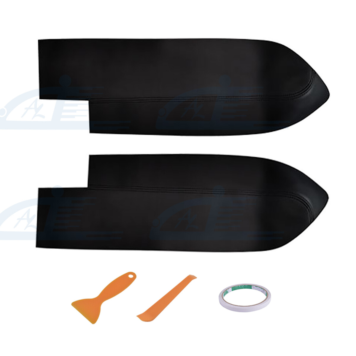 Front Door Panel Armrest Cover Synthetic Leather for Honda CR-V CRV 2007-2012