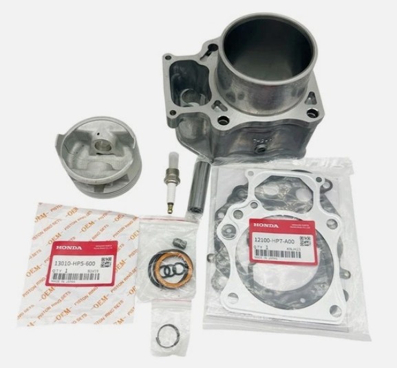 OEM NEW TOP END KIT W/ CYLINDER 12100-HP7-A00 FOR TRX420 RANCHER HONDA 2009-2024