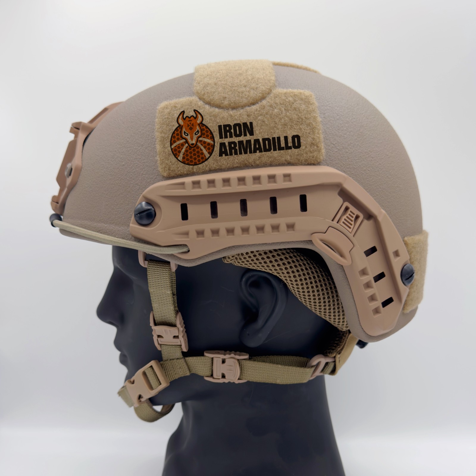 IRON ARMADILLO® FRHC Gen 2 High Cut Level 3A Ballistic Tactical Helmet Stops 9MM