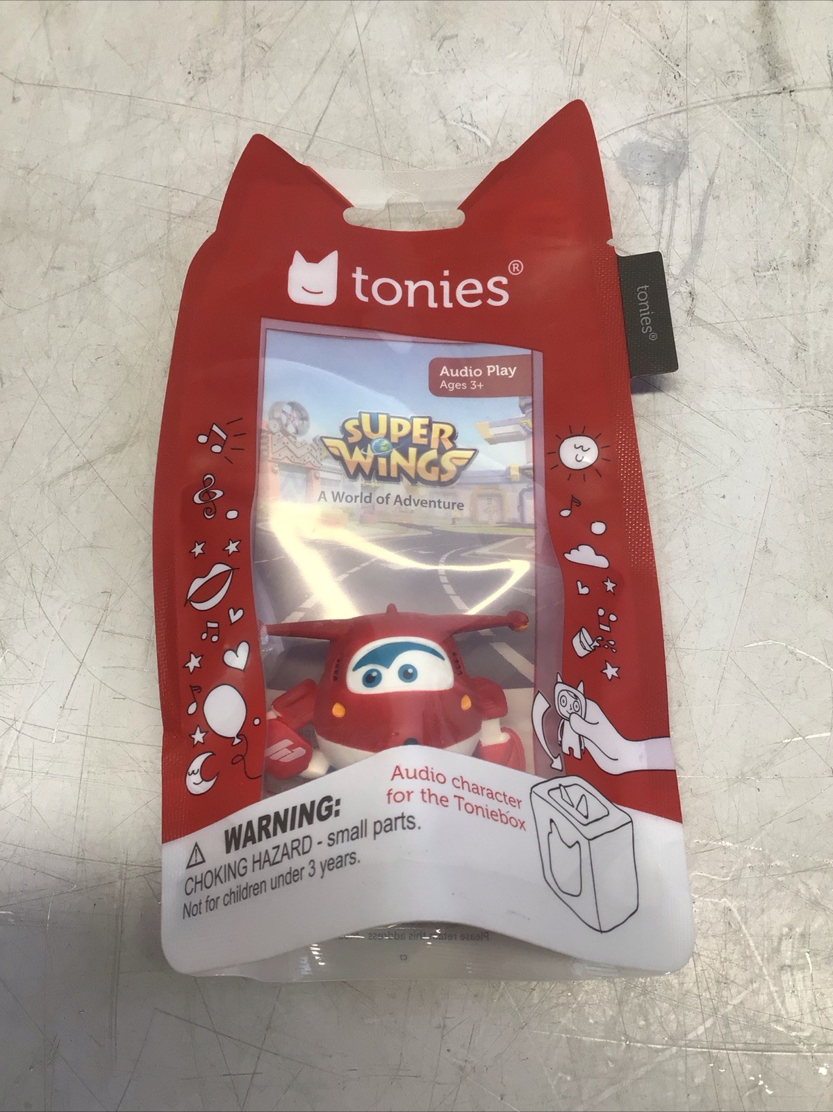 Tonies New Audio Play Character Super Wings Red