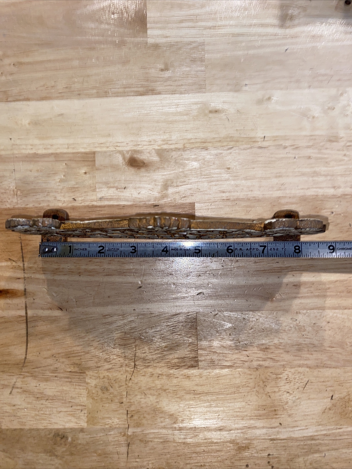 Coca Cola Cash Register Plaque Sign Coke Collector Soda Fountain Patina Metal