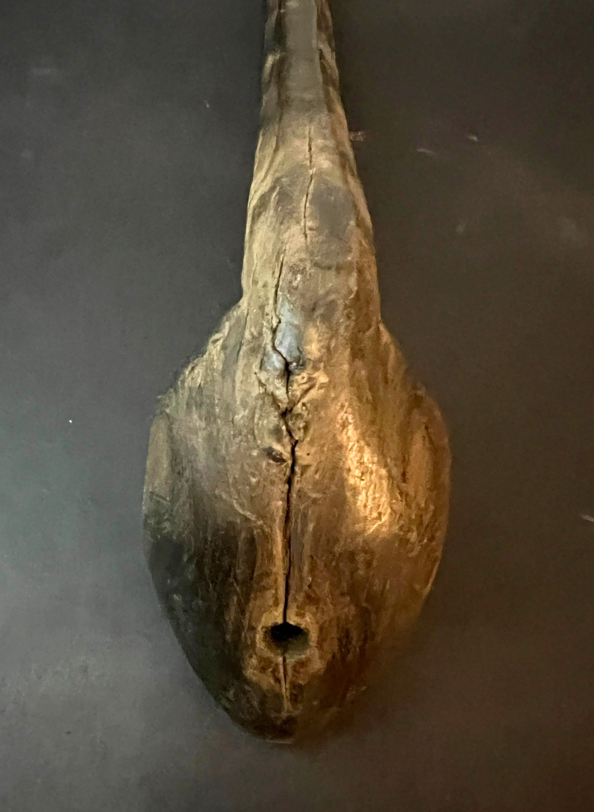 HAIDA-TLINGIT LONG HANDLED LADLE/SPOON Hand-Made Antique First Nations Artifact