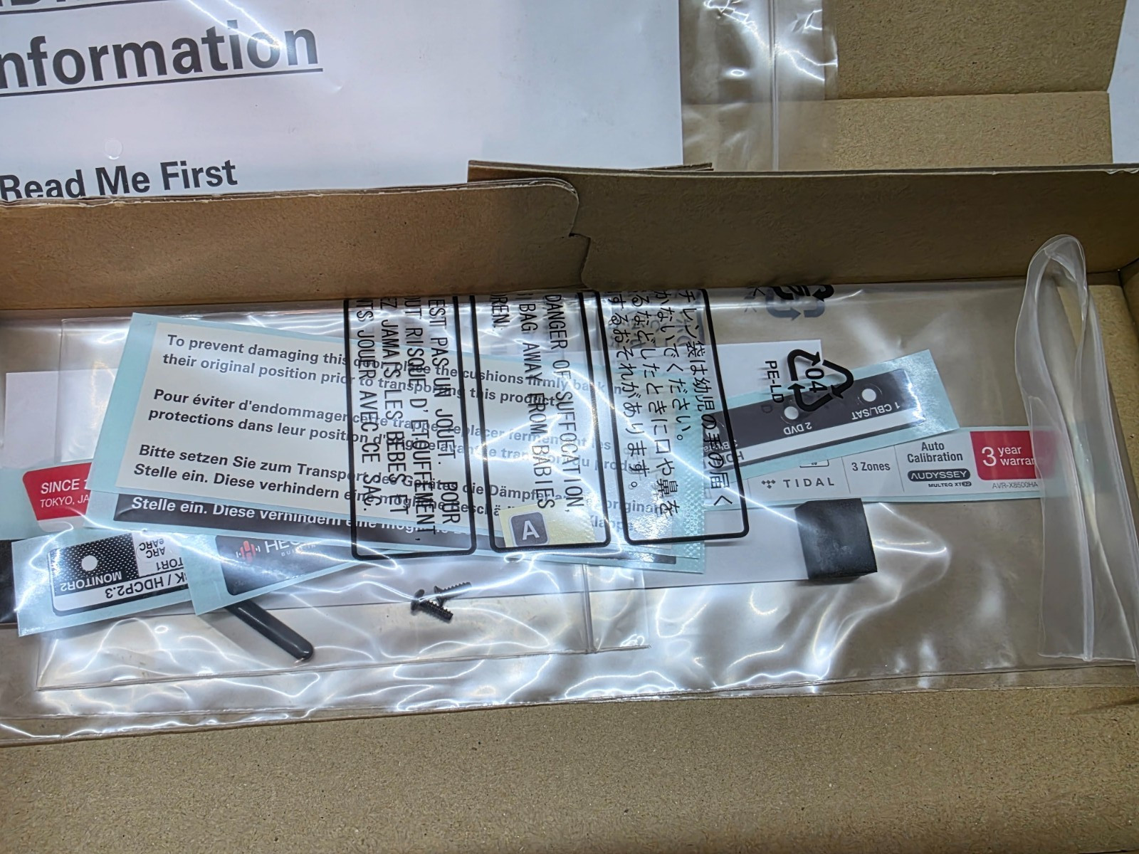 Denon AVR-X8500H HDMI 8K Upgrade Kit