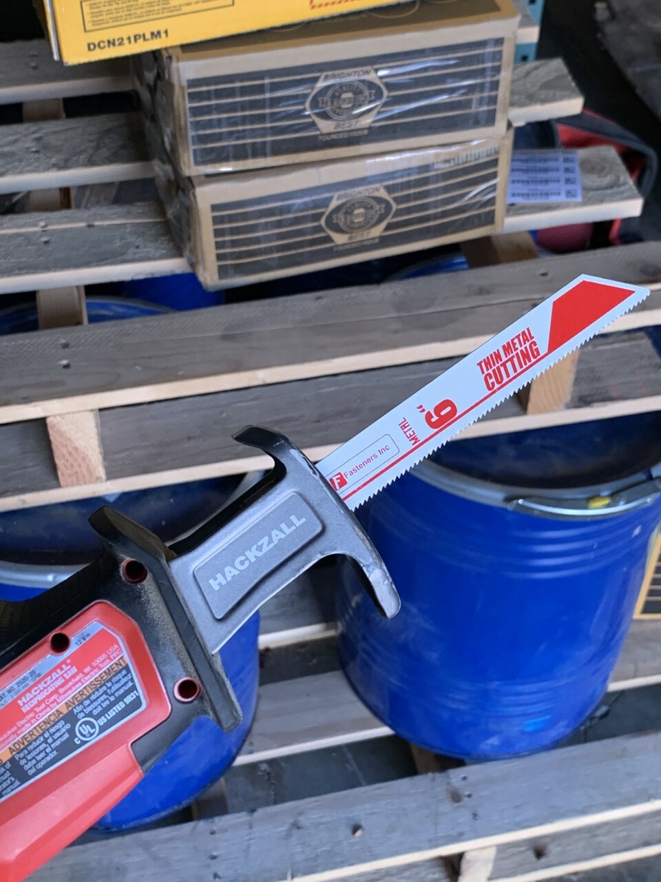 (100) 6" RECIP SAW BLADES 14TPI BI METAL (Fasteners Inc) Thick or Thin Metal