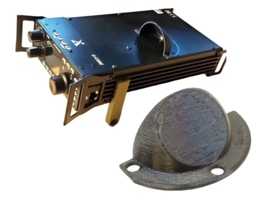 Upgrade Speaker Hood Sound Deflector for Xiegu G90 HF Radio