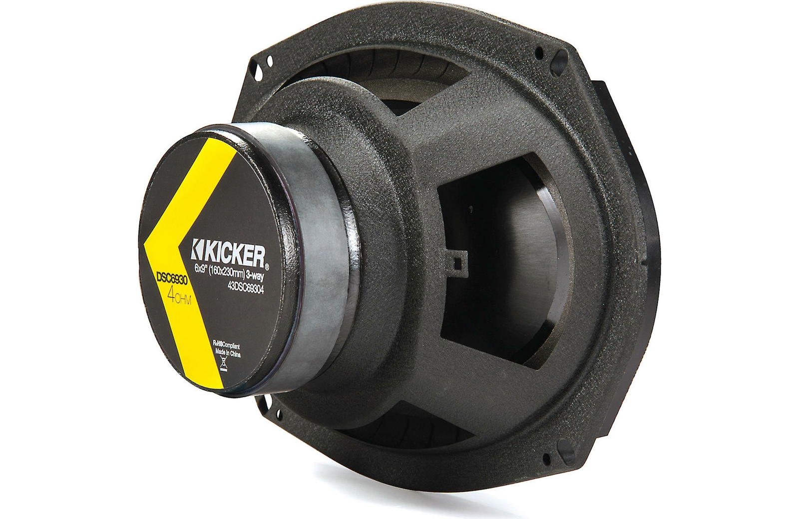 Kicker DS Series 6x9" 3-Way Car Speakers - Pair *43DSC69304