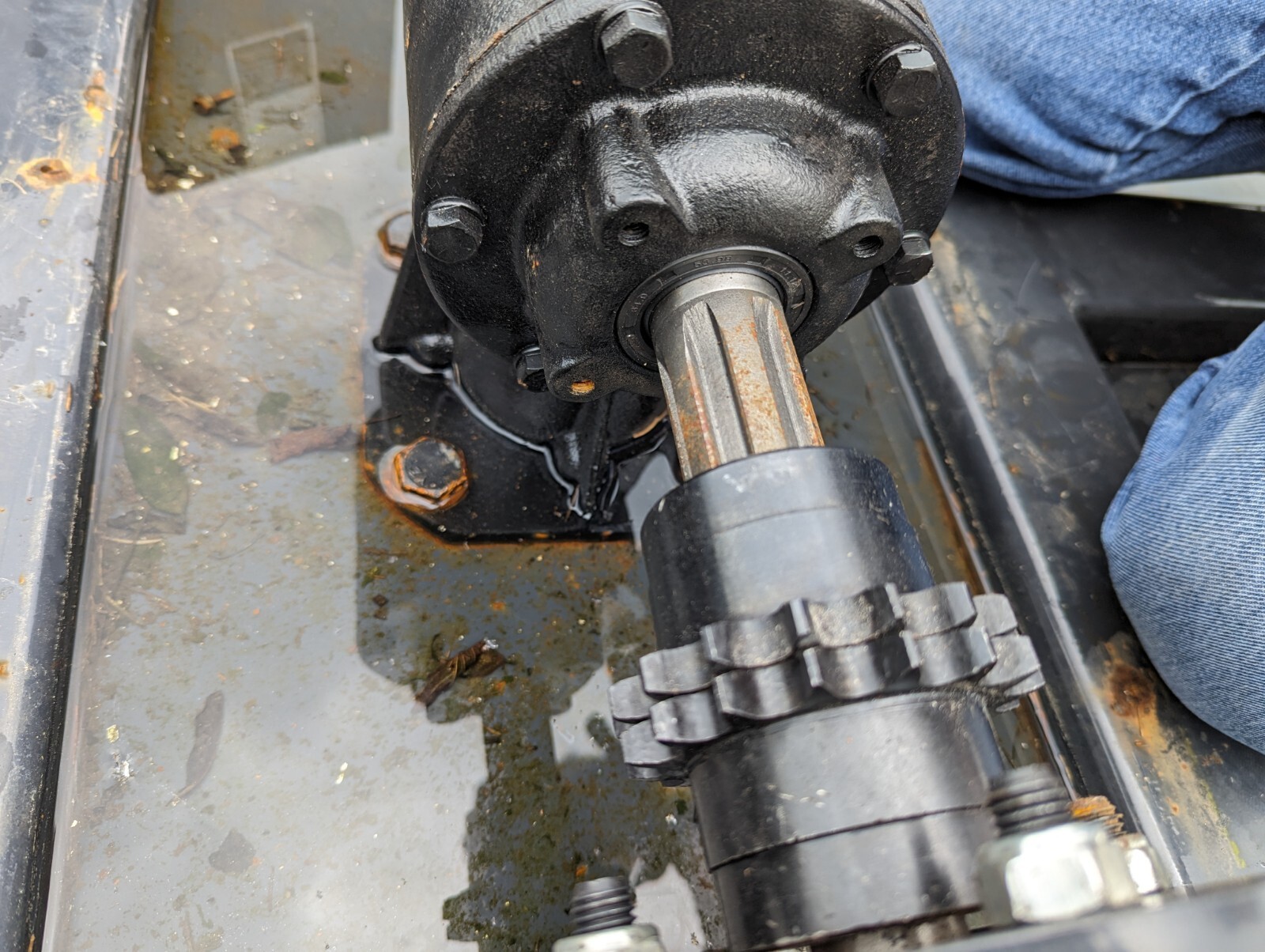 JCT Wolverine Mower King brush Cutter Gear Box Coupling