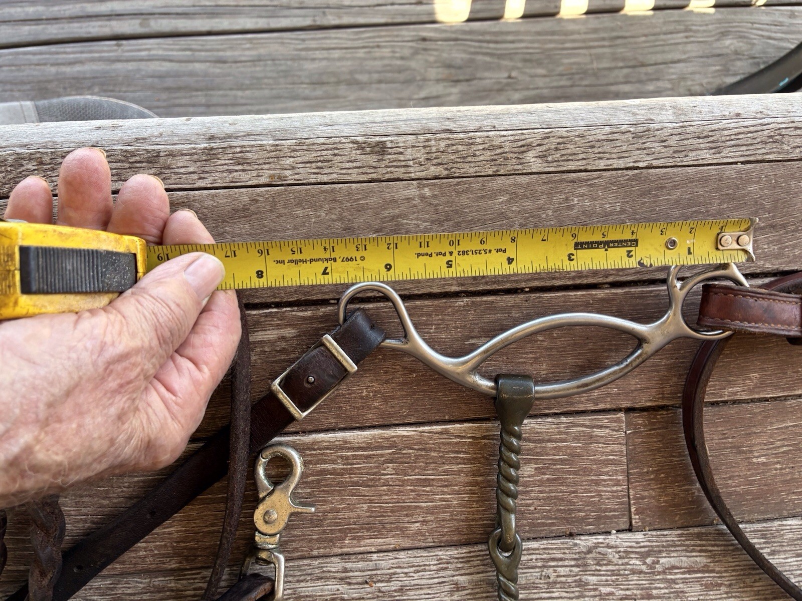 Champion Equine Headstall And Roy Robinson Snaffle Bit Good Condition