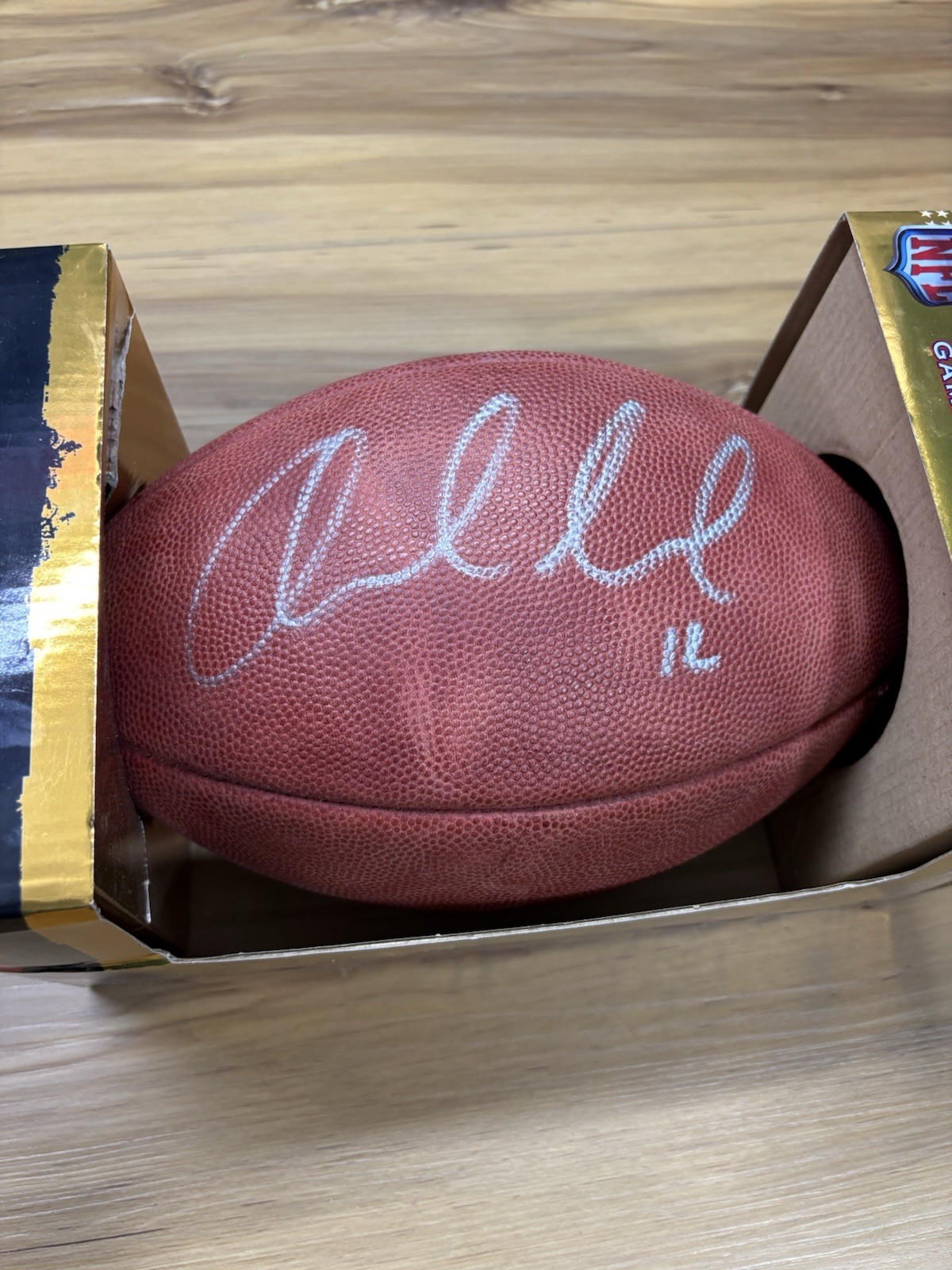 Andrew Luck Indianapolis Colts Signed “The Duke” Football