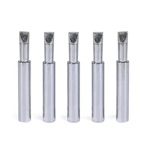 #1300 Type-6D Soldering Iron Tips Set (5PCS) Designed for Stained Glass