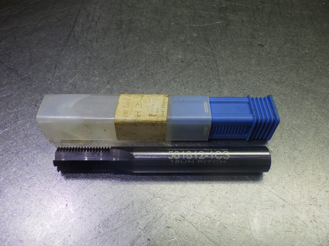 Advent 18 TPI 4 Flute Carbide Staggered Thread Mill 1/2" Shank 581812-1CS (LOC34