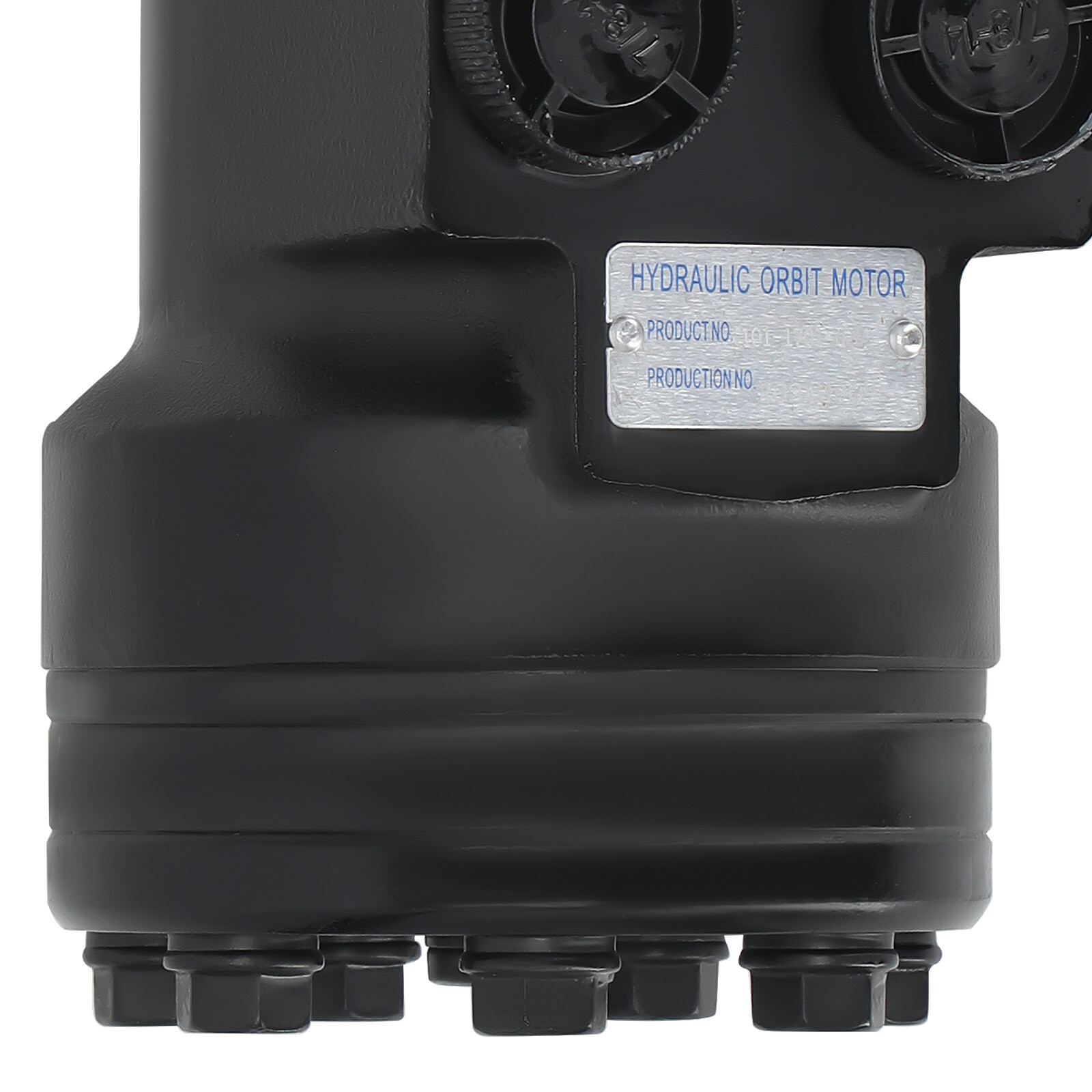 Hydraulic Motor Low Speed High Torque For Eaton Char-Lynn 101-1701-009 Black