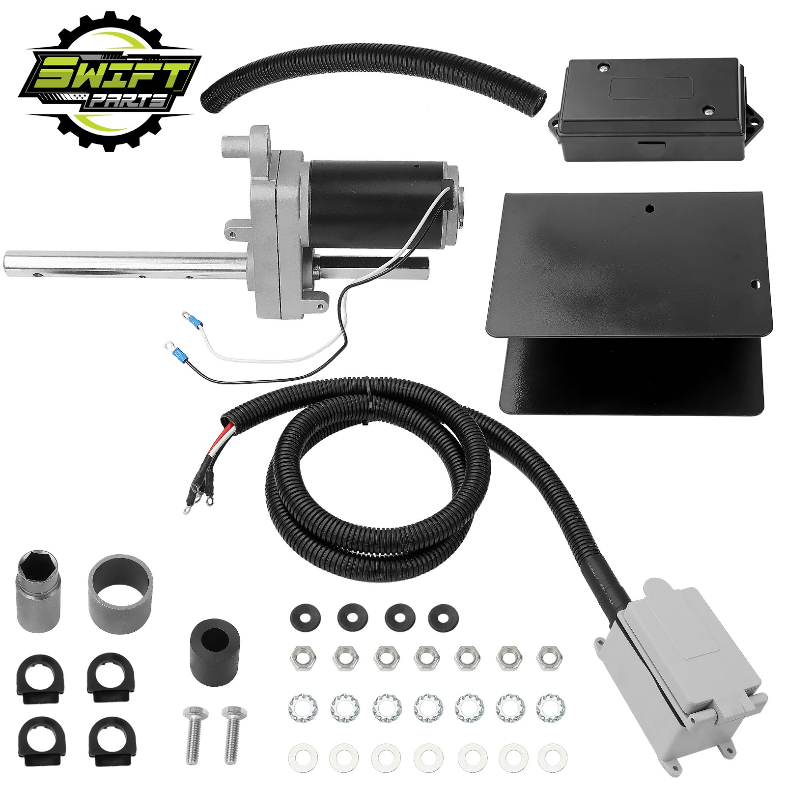 Electric Powered Trailer Jack Kit For Bulldog Landing Gear 1824200100 12000 Lbs