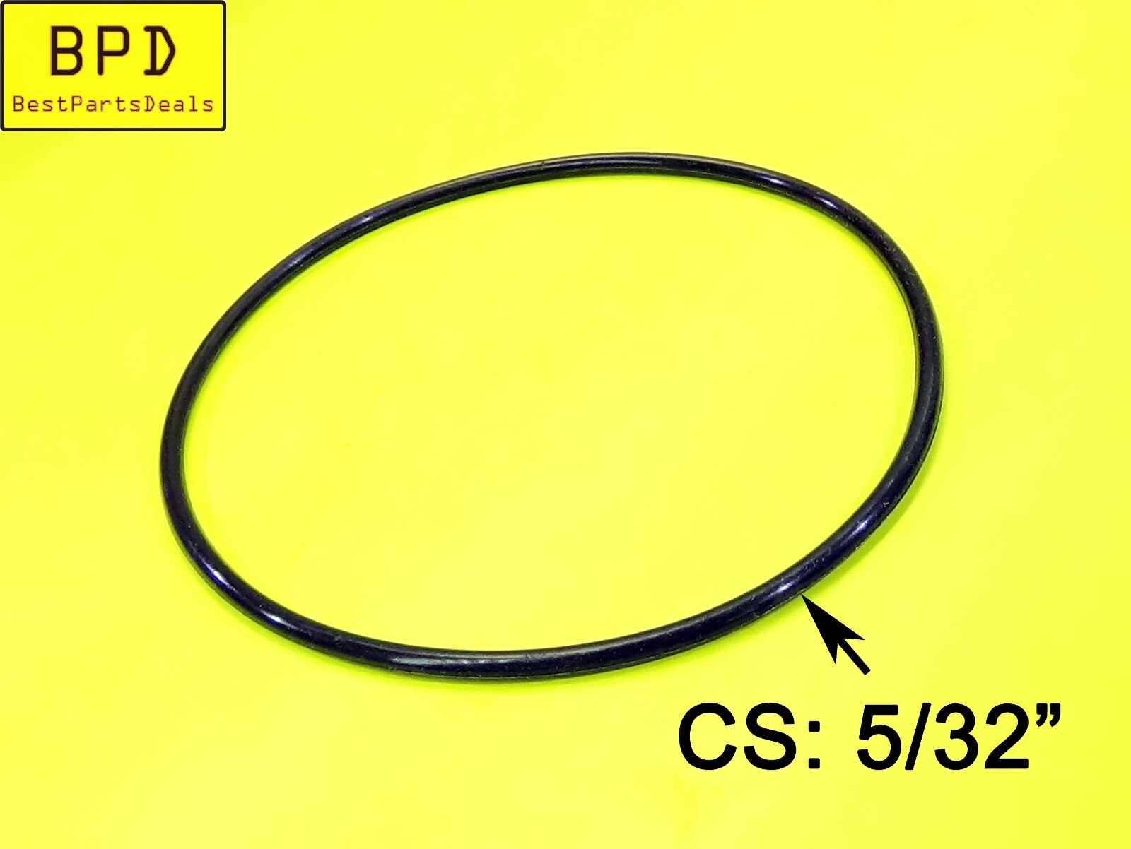 O-Ring ID: 5" x CS: 5/32" 70 Durometer