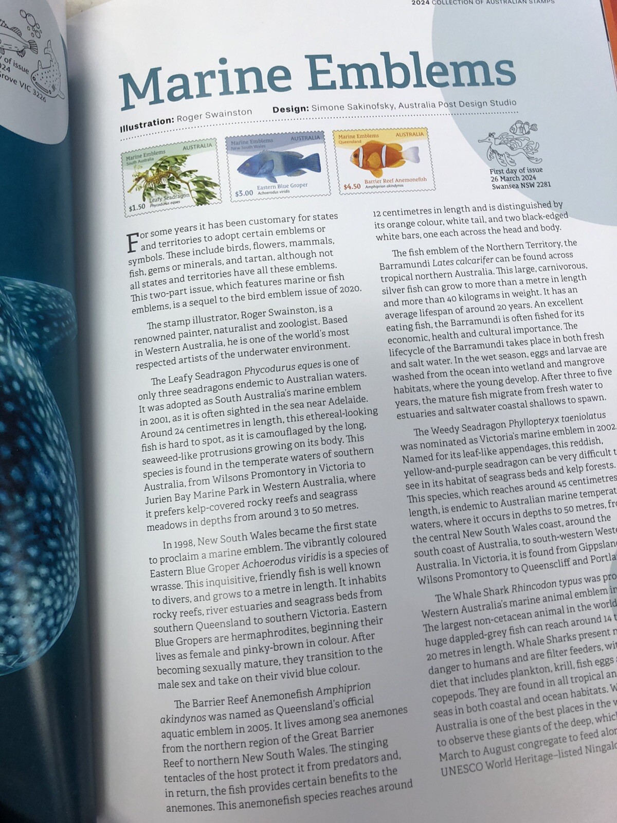 2024 Annual Collection of Australian Stamps (deluxe edition)