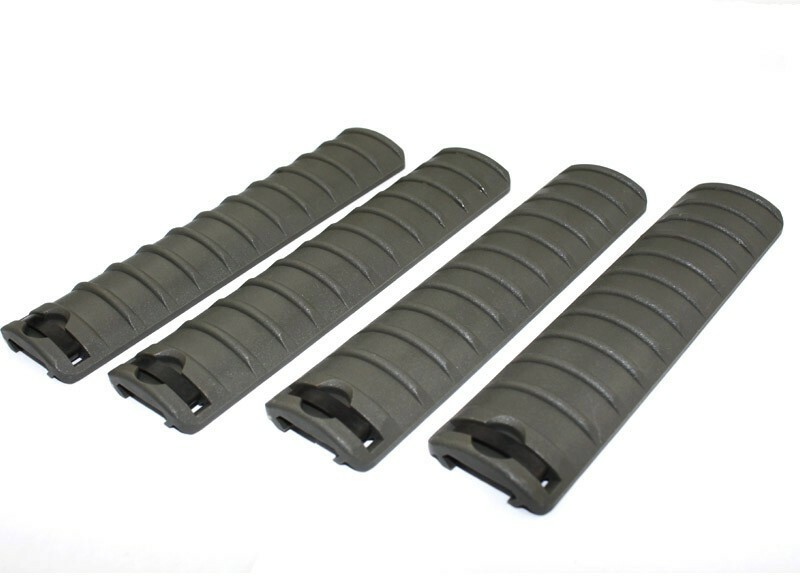 HOT Sale 4pcs/Set Tactical Rail Cover Protector 20mm Weaver Picatinny Rail Panel