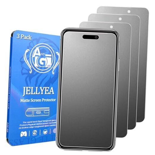 3 Pack Matte Tempered Glass for iPhone Air Matte Screen iPhone Air - 6.5”