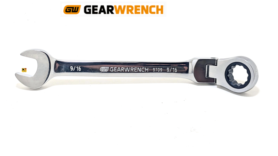 NEW GEARWRENCH FLEX HEAD RATCHETING WRENCH 12 POINT METRIC MM SAE INCH PICK SIZE