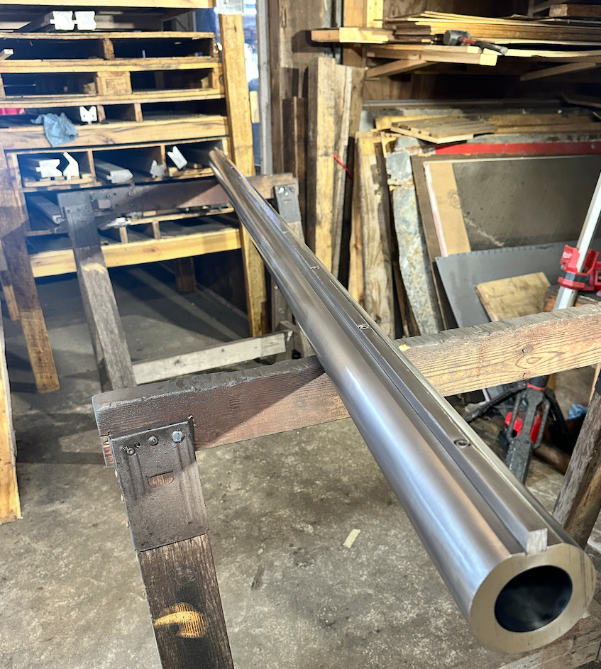 Press Brake Radius Top Punch 36" Long, 3-1/4" Diameter