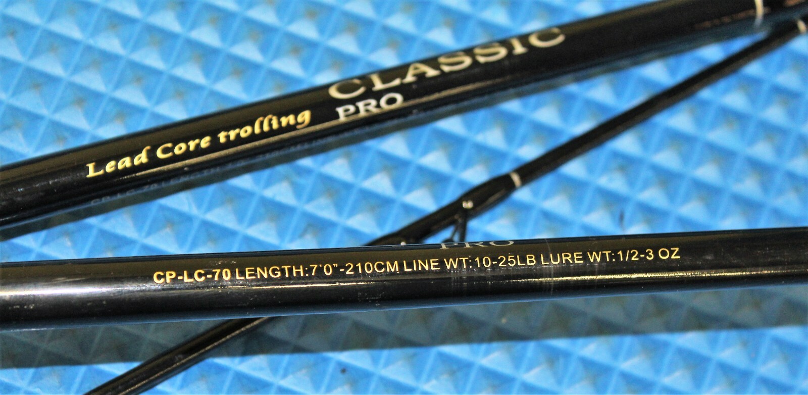 Okuma Classic Pro 7' Line Counter Lead Core Trolling Combo CP-LC-70-MA 20D 2-PK
