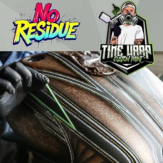 LiME LiNE 1/4" Flexible Vinyl Fine Line Masking Tape for Automotive Custom Paint