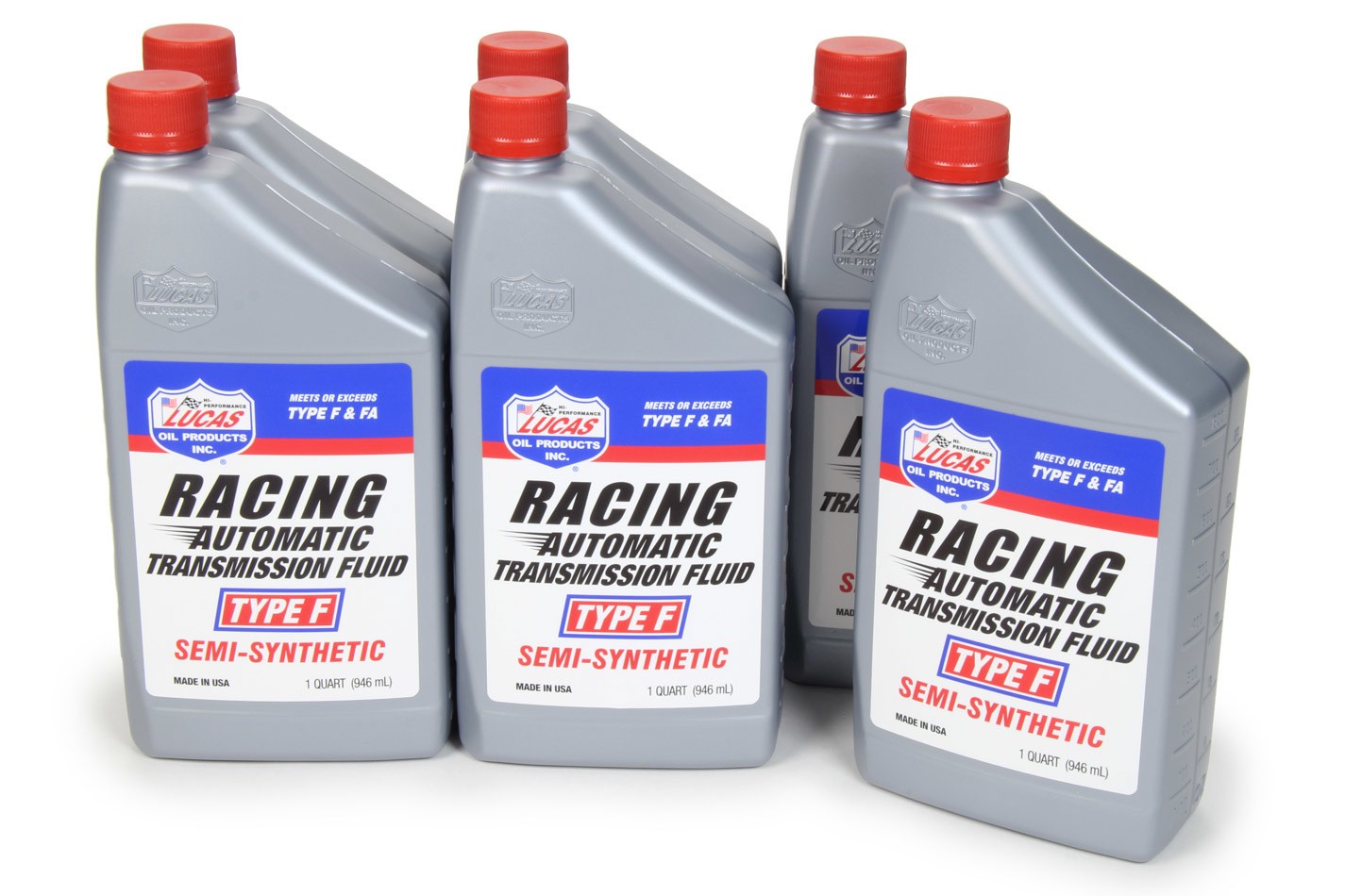 LUCAS OIL Type F Racing Transmission Fluid Case 6 x 1 Qt 11020