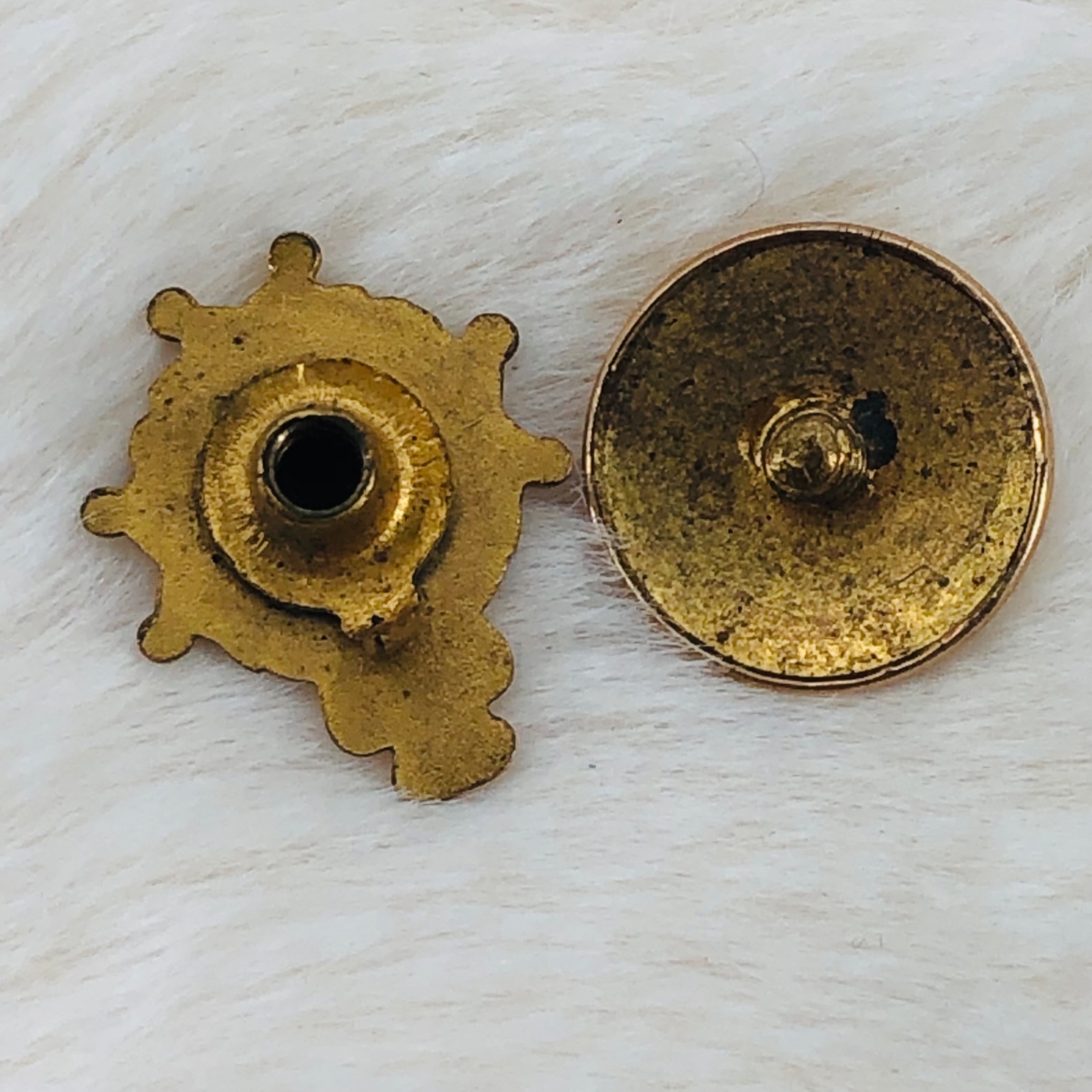 Vtg VASA Order of America Swedish Fraternity Member Screw Back Enamel Lapel Pin