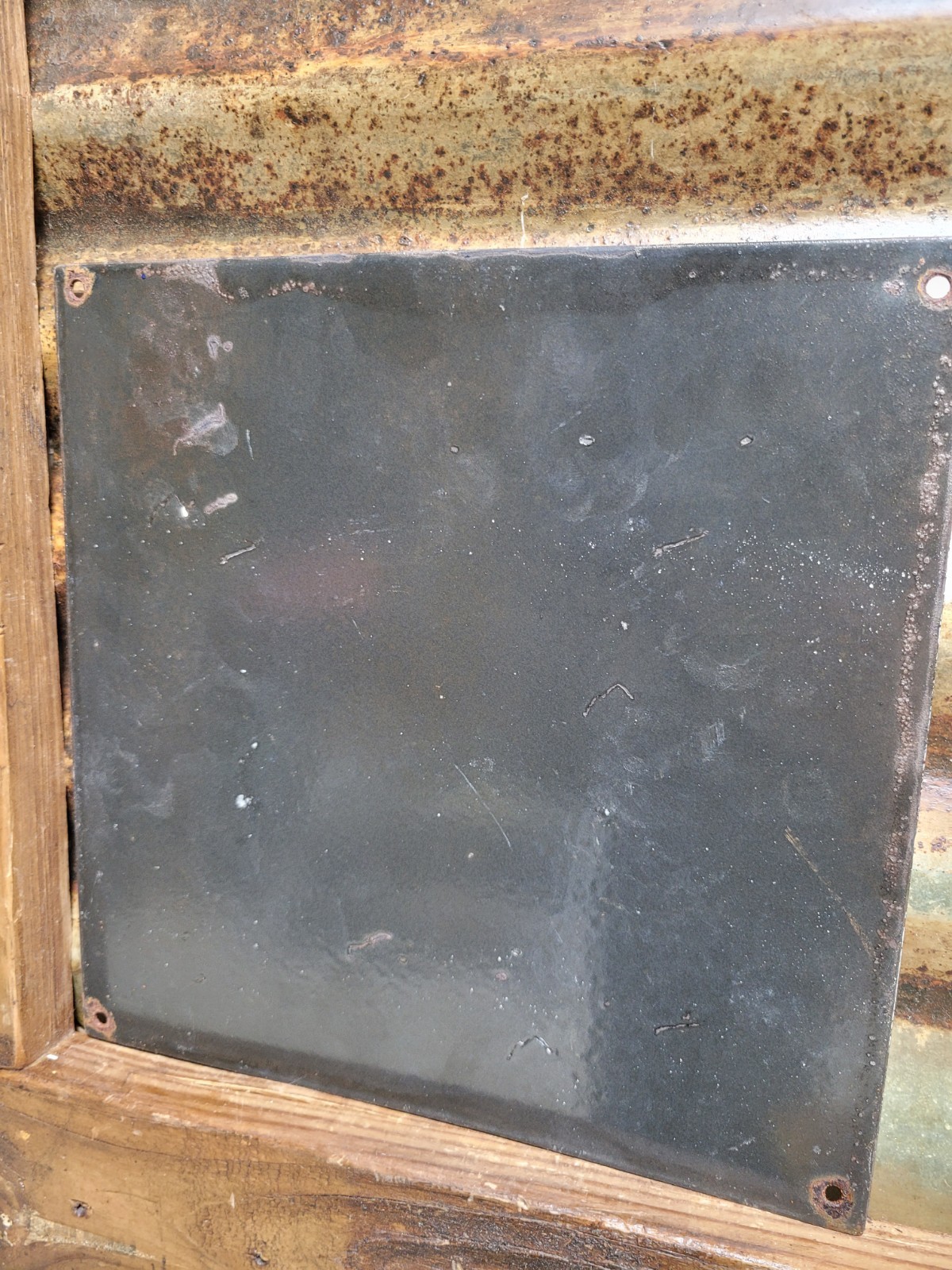 VINTAGE JESUS PORCELAIN SIGN OLD BAPTIST CHURCH RELIGIOUS BIBLE BEAUMONT TX GOD