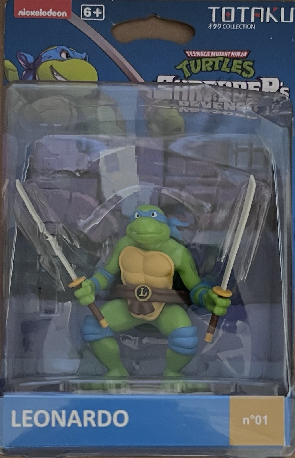 Leonardo Teenage Mutant Turtles. Shredders Revenge. CorneBox Damage See Picture