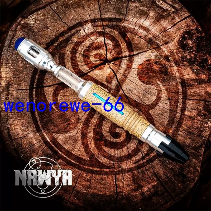 50th Anniversary Ver. NAWYA Replica Doctor Who 10th Metal LED Sonic Screwdriver