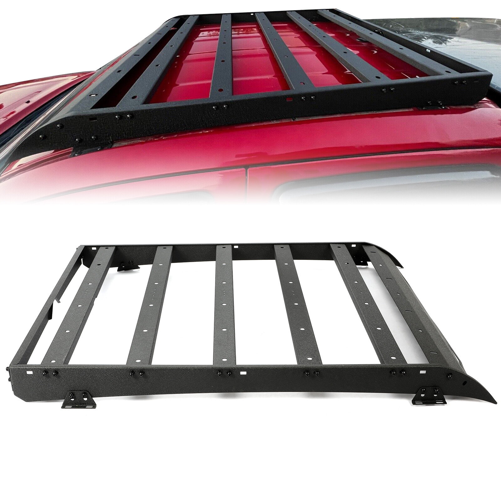 Fits Toyota Tacoma 2005-2023 Double Cab Roof Rack Luggage Storage Cargo Carrier